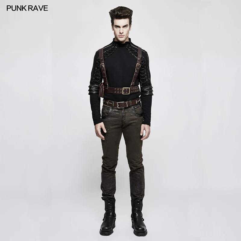 Adjustable Cross Punk Accessories Strap Clips With Detachable Bag - Image 11