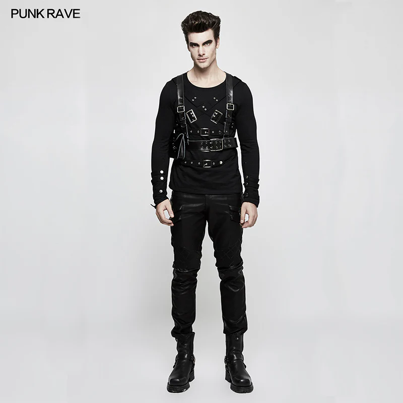 Adjustable Cross Punk Accessories Strap Clips With Detachable Bag - Image 12