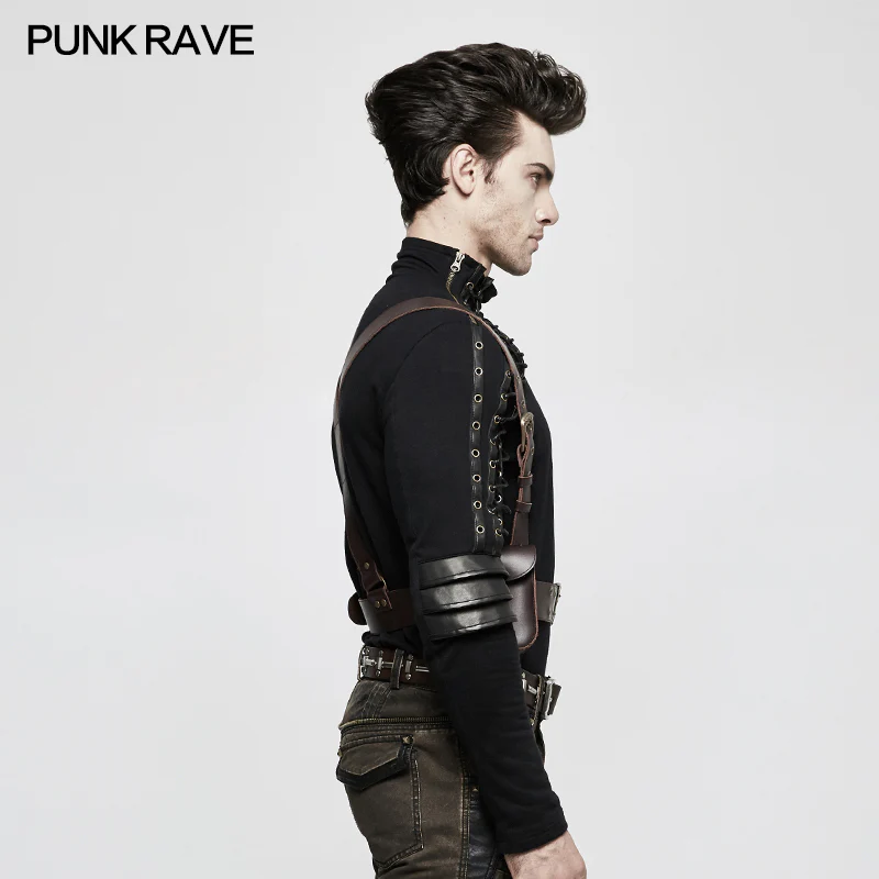 Adjustable Cross Punk Accessories Strap Clips With Detachable Bag - Image 7