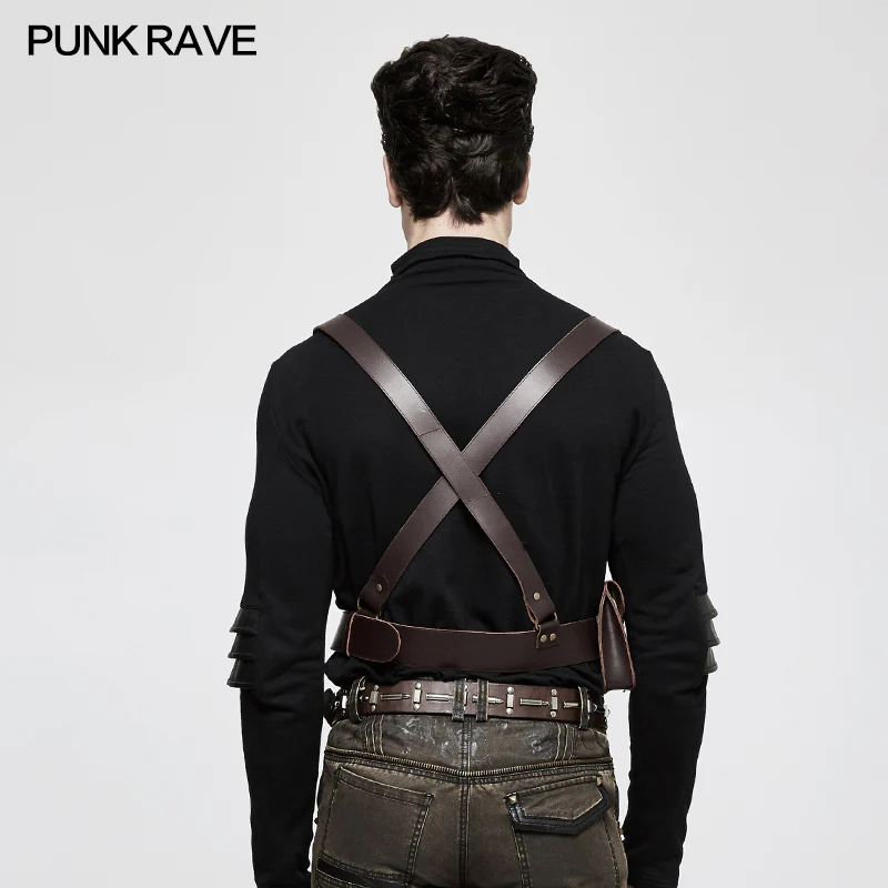 Adjustable Cross Punk Accessories Strap Clips With Detachable Bag - Image 8