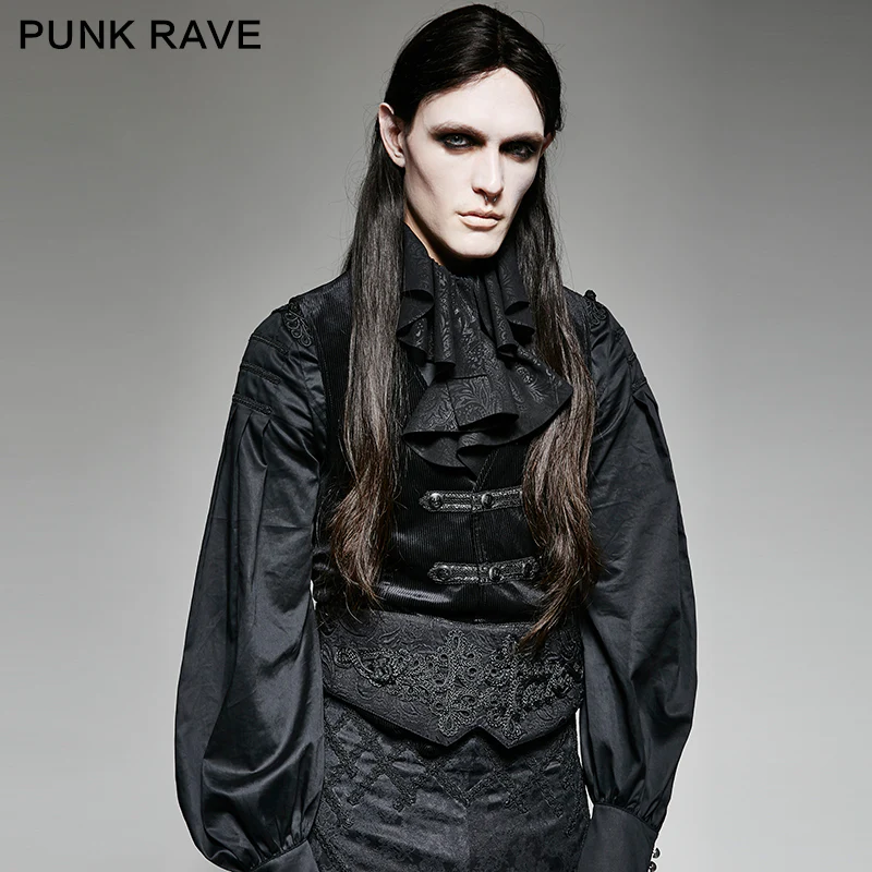 Big Plate Velvet Button Noble Temperament Gothic Corset - Image 6