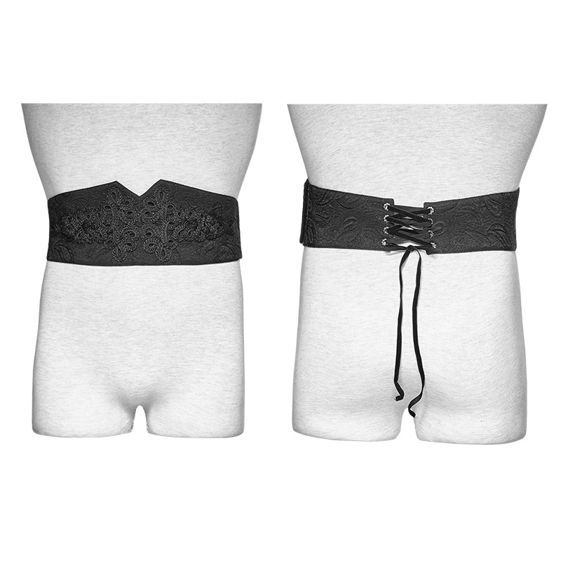 Big Plate Velvet Button Noble Temperament Gothic Corset - Image 8