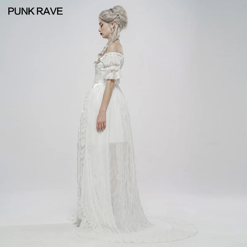 Black feather off shoulder dress - Image 7