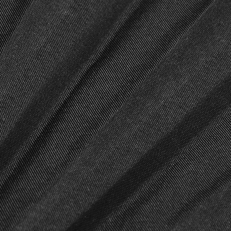 Black Rivet Handheld Fold Fan Punk Accessories - Image 5