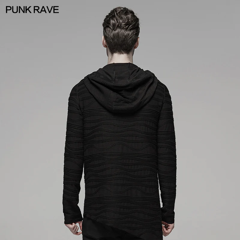 Dark Irregular Hoodie - Image 3