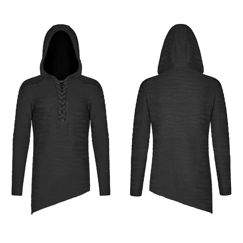 Dark Irregular Hoodie - Image 4