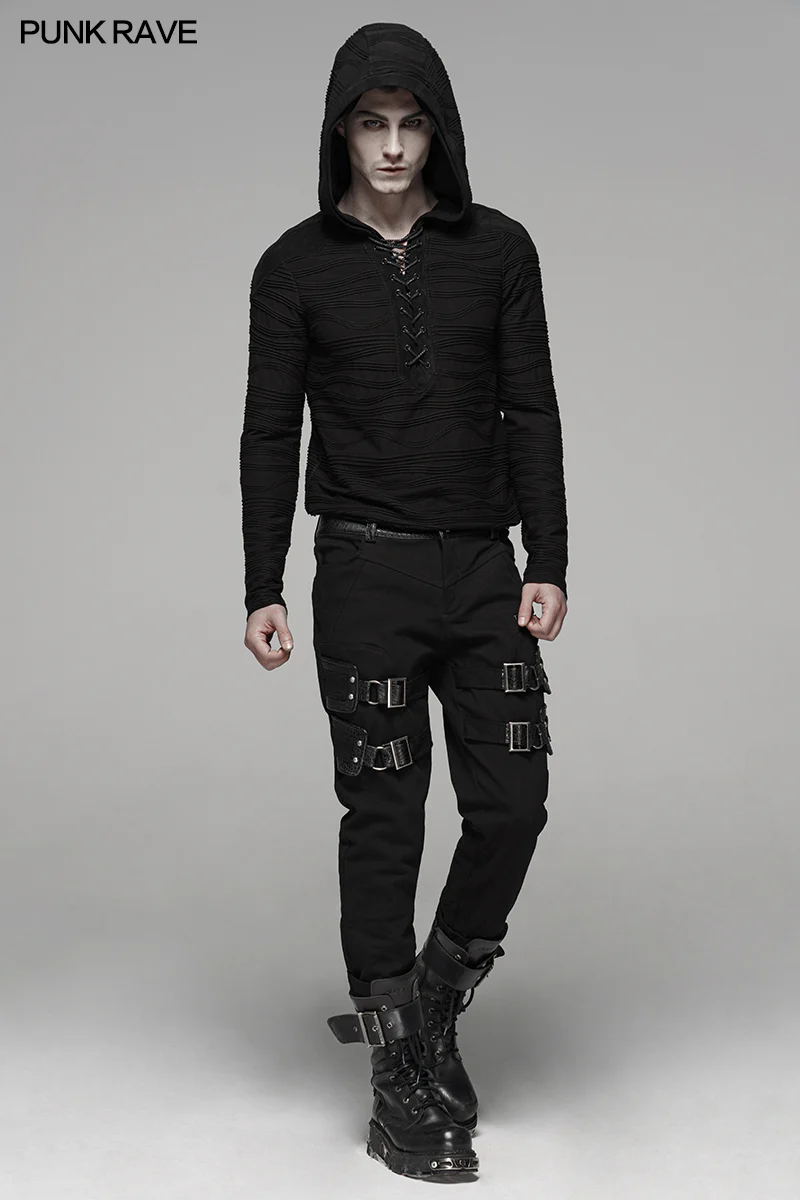 Dark Irregular Hoodie - Image 6