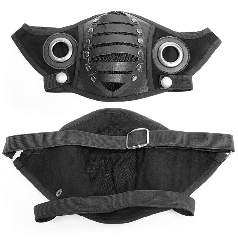 Diablo Assassin Killer Leather Antivirus Personality Mask For Men - Image 3