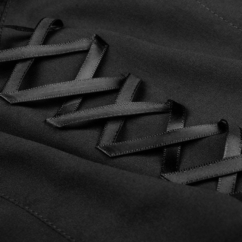 Elegant Gothic Lolita Off Shoulder Ruffle Lace Dress - Image 5