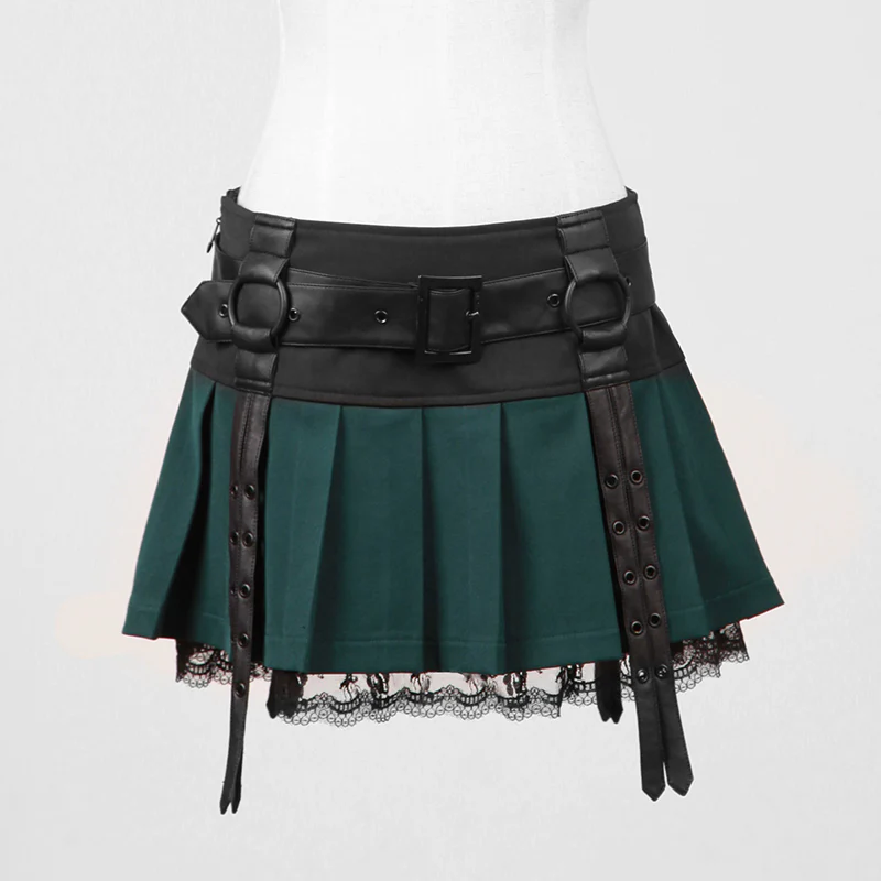 Elegant Sexy Short Tight Mini Gothic Skirt - Image 8