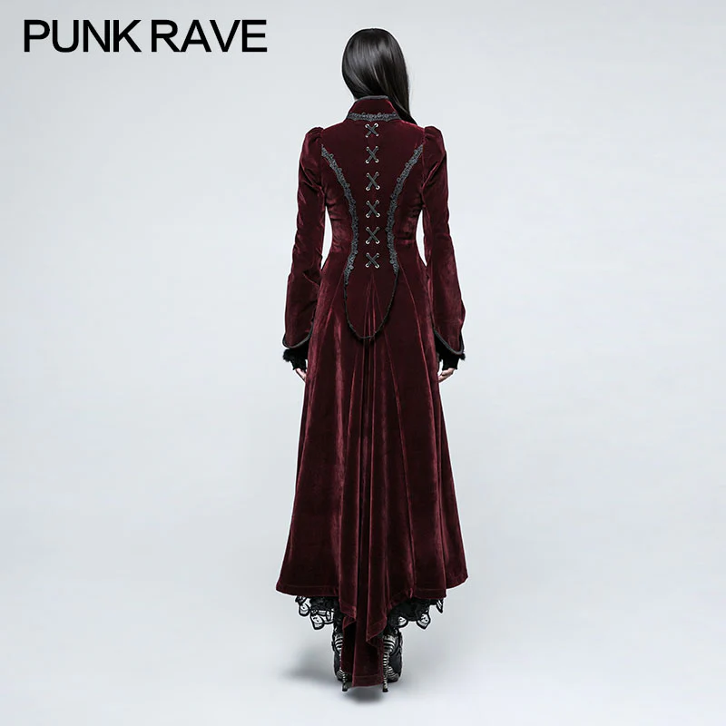Galace Swallow Tail Long Gothic Dresses Slim And Elegant Style Women's Dresses - Image 8