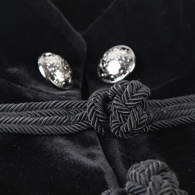 Gorgeous Black Victorian Gothic Coat With Swallow Tail - Image 5