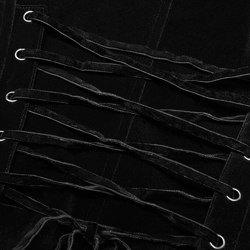 Gorgeous Tailcoat Velvet & Jacquard Men's Gothic Dress Coat - Image 5