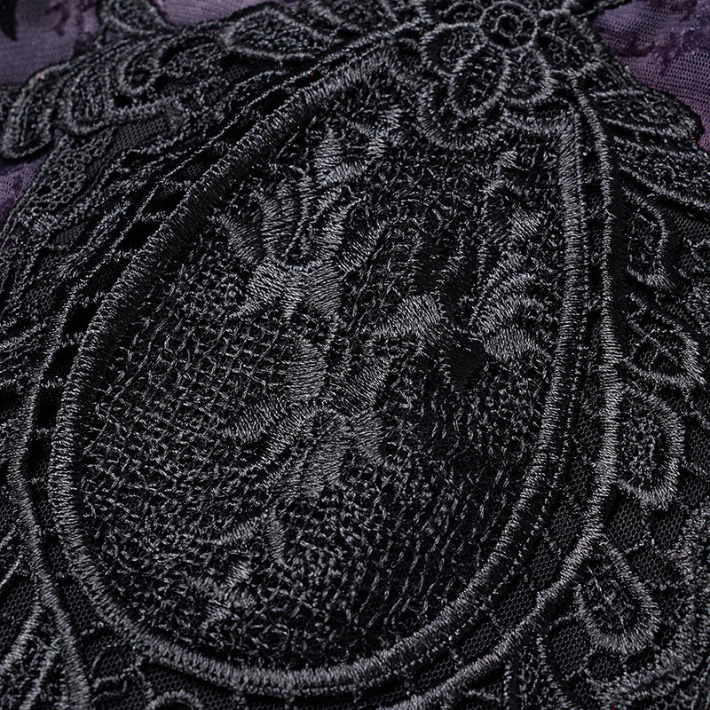 Gothic Goddess Classical Mid-length Dress - Image 10