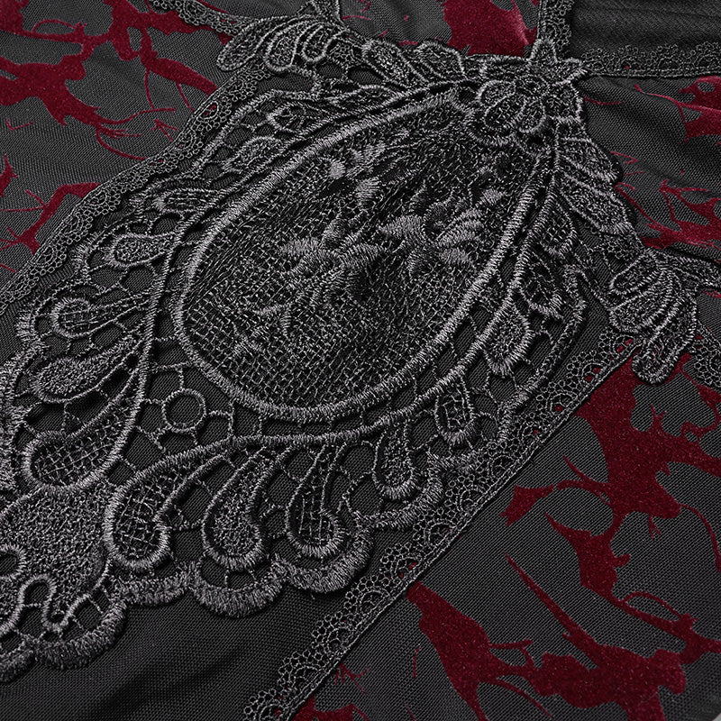 Gothic Goddess Classical Mid-length Dress - Image 4