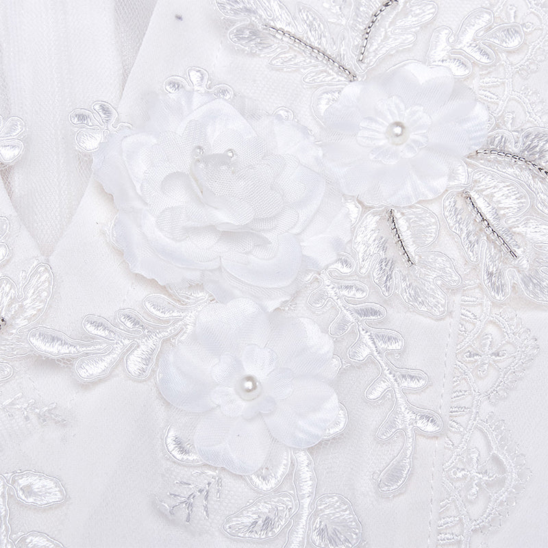 Gothic Gorgeous Off Shoulder Lace Dress - Image 10