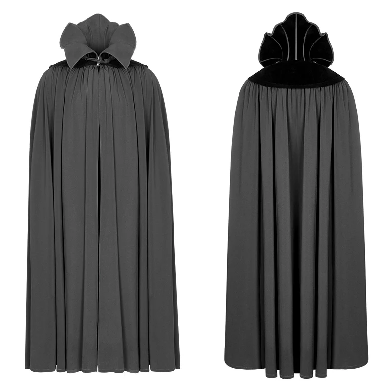 Gothic Vampire Count Nightcrawler Long Cloak - Image 4