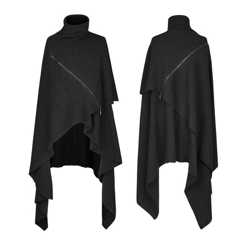 Irregular Gothic Style Loose Punk Sweaters Simple Pullover Joker Style - Image 4