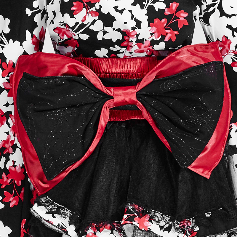 Knee-length Cute Kimono Lolita Dress For Girls - Image 5