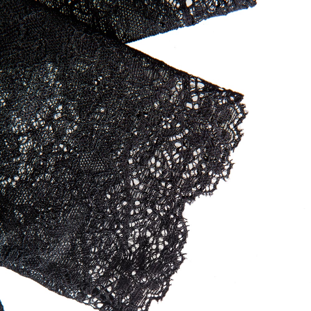 Lolita Style Black Lace Gloves Accessories - Image 3