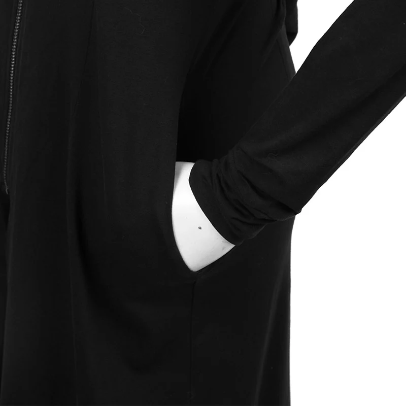 Long Witch Gothic Coat With Hooded - Image 4