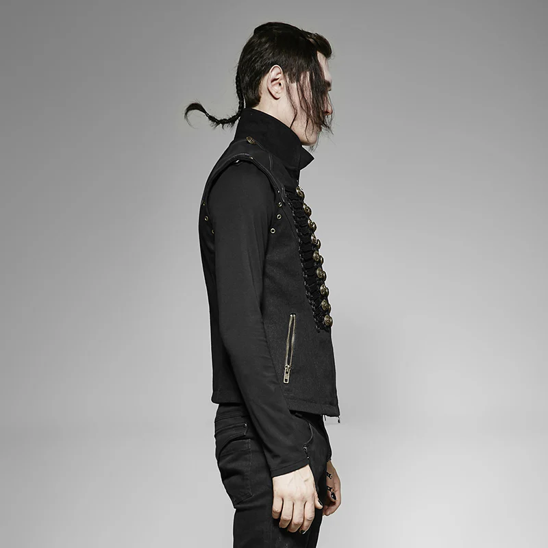 Military Uniform Combat Tactical Punk Vest - Image 3