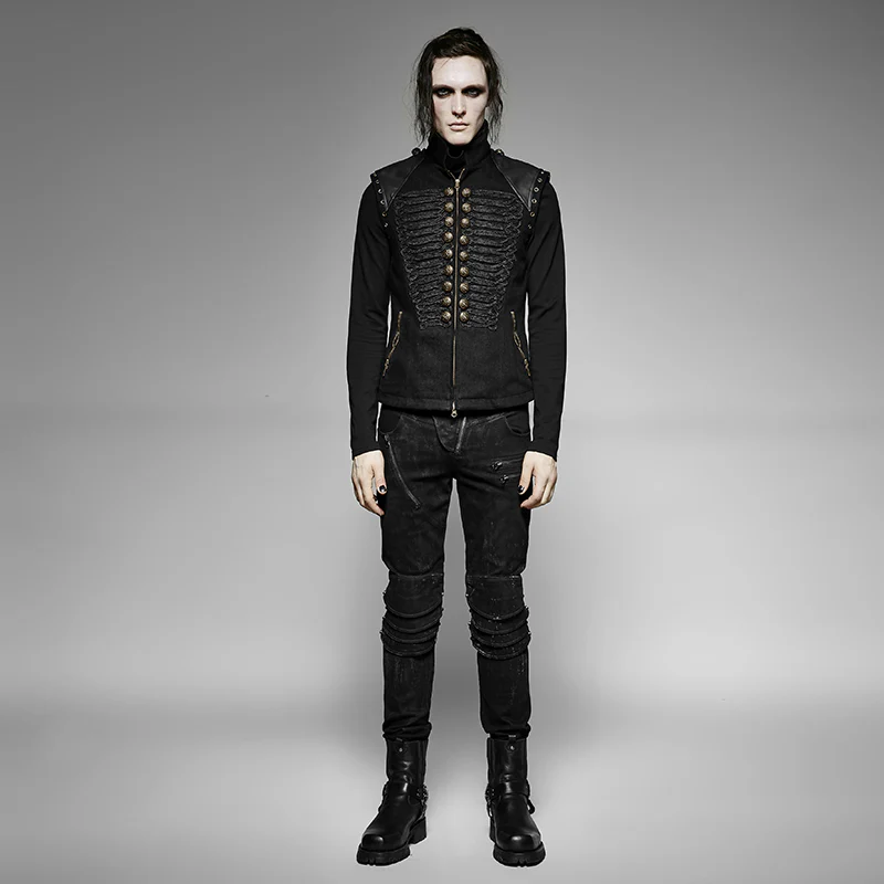 Military Uniform Combat Tactical Punk Vest - Image 5