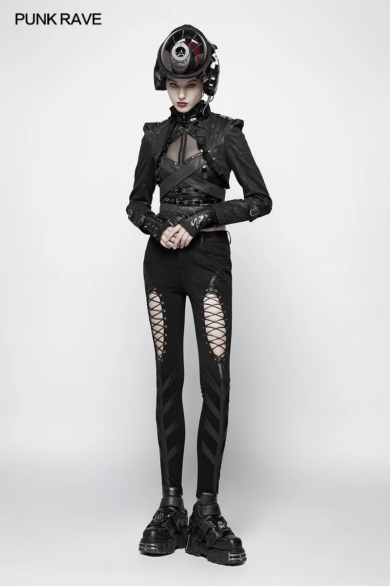 Military Uniform Handsome Cross Short Coat - Image 6