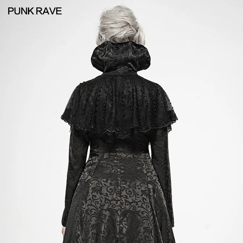 Noble Queen Pearl Mesh Little Cloak - Image 3