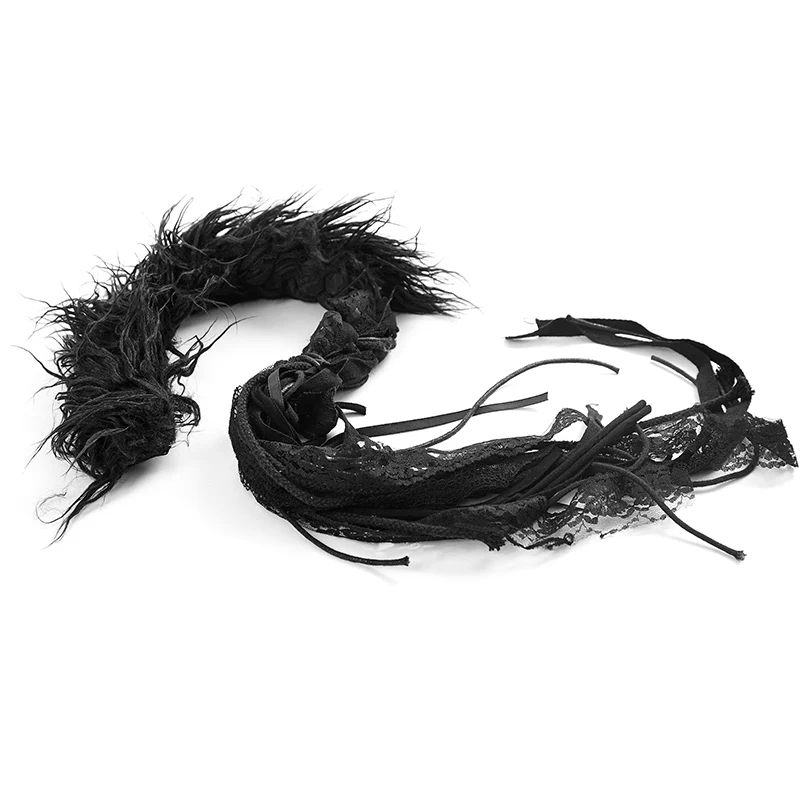 Personality Punk Rock Accessories Wool Hair Headwear - Image 4