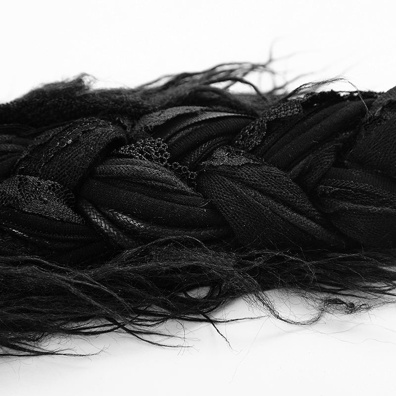 Personality Punk Rock Accessories Wool Hair Headwear - Image 5