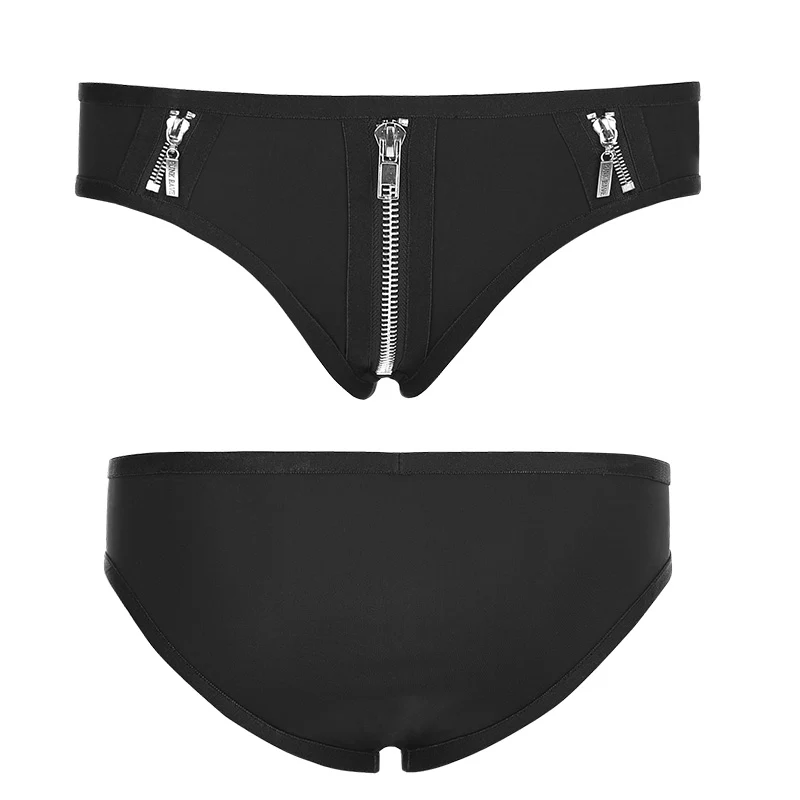 Personality Swimwear Punk Accessories Stretch Swimsuit Bottom - Image 4