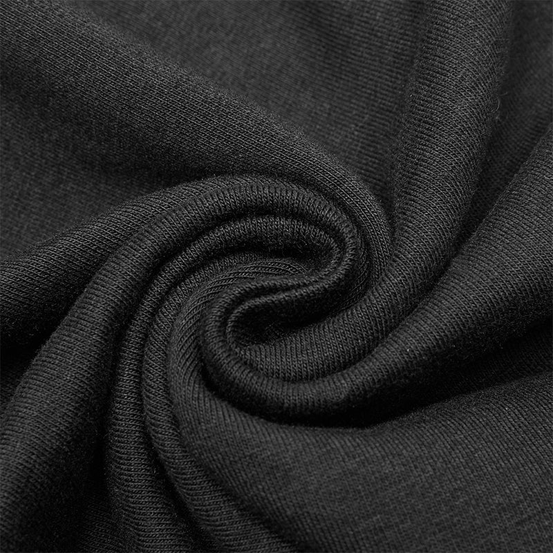 Punk ghost charm temptation strapless long sleeve T-Shirt - Image 5