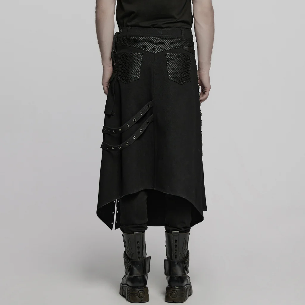 Punk Men's versatile skirt - Image 5