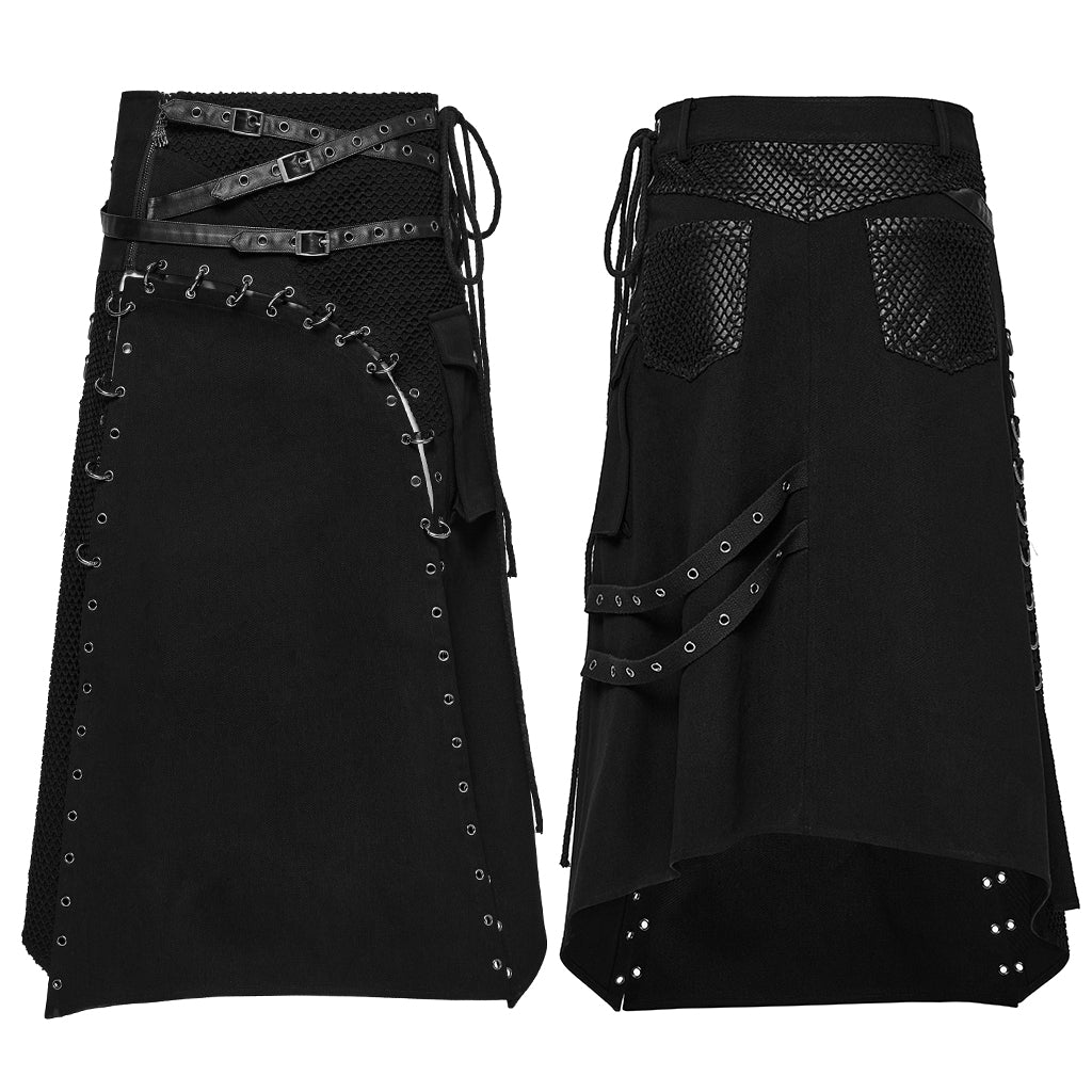 Punk Men's versatile skirt - Image 6