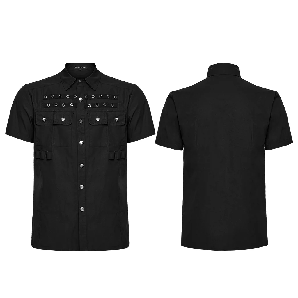 Punk neat short sleeved shirt - Image 5