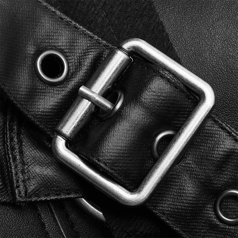 Punk Warrior Cloak Armor Long Coat - Image 5