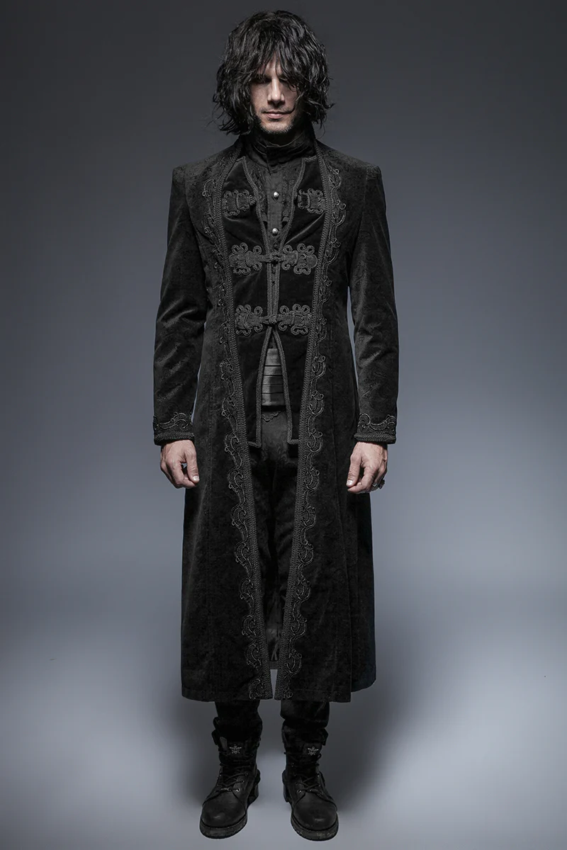 Rock Gorgeous Vintage Gothic Trench Coats - Image 6