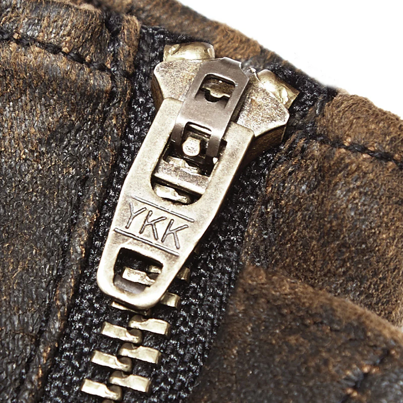 Super Cool Steampunk Leather Gloves Men Punk Accessory - Image 9