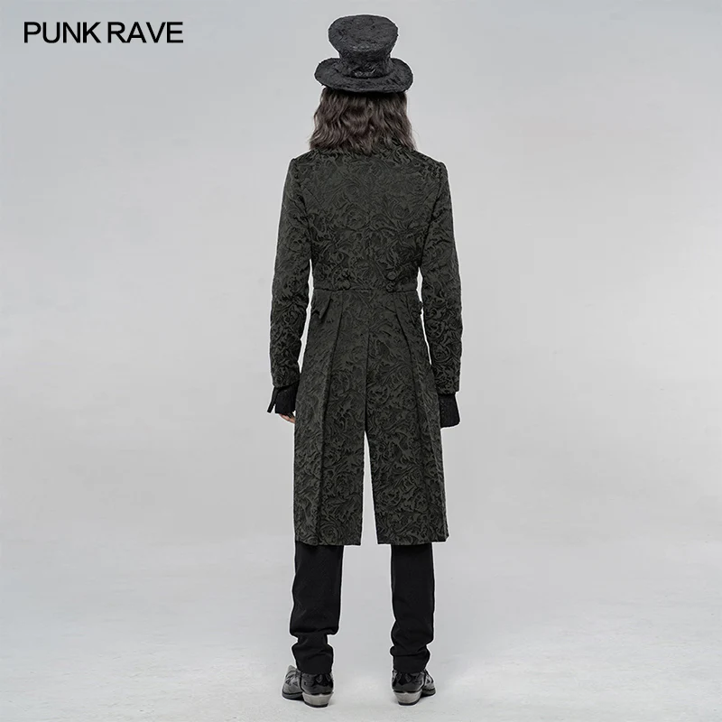 Vintage gothic jacquard jacket - Image 3