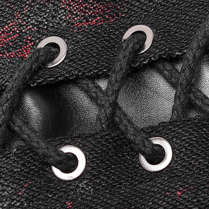 Witch Short Hooded Cardigan Punk Sweater Coat - Image 10