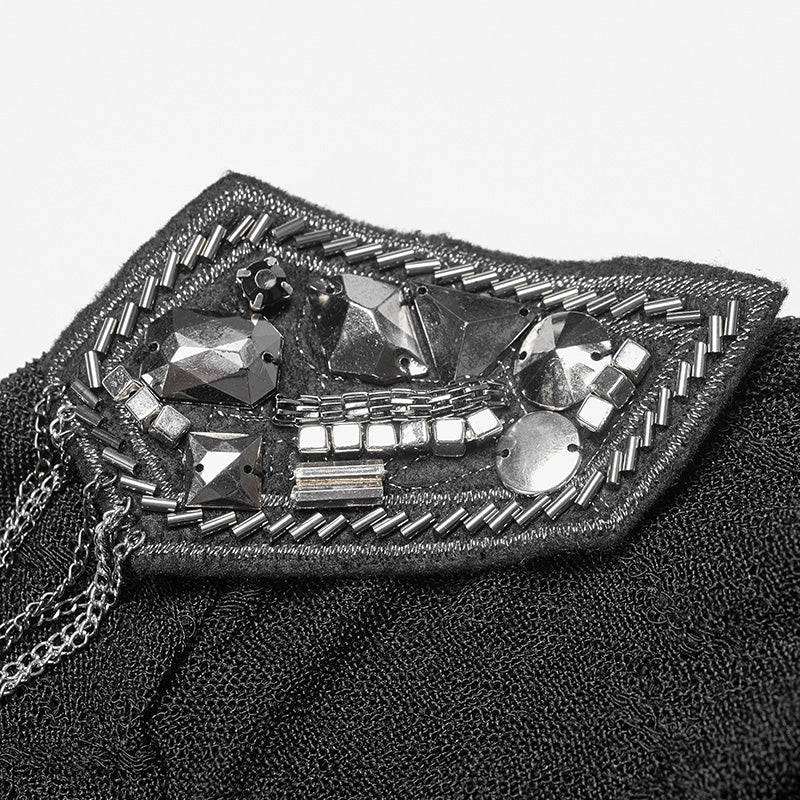 Womens Slim Punk Translucent T-Shirt - Image 6